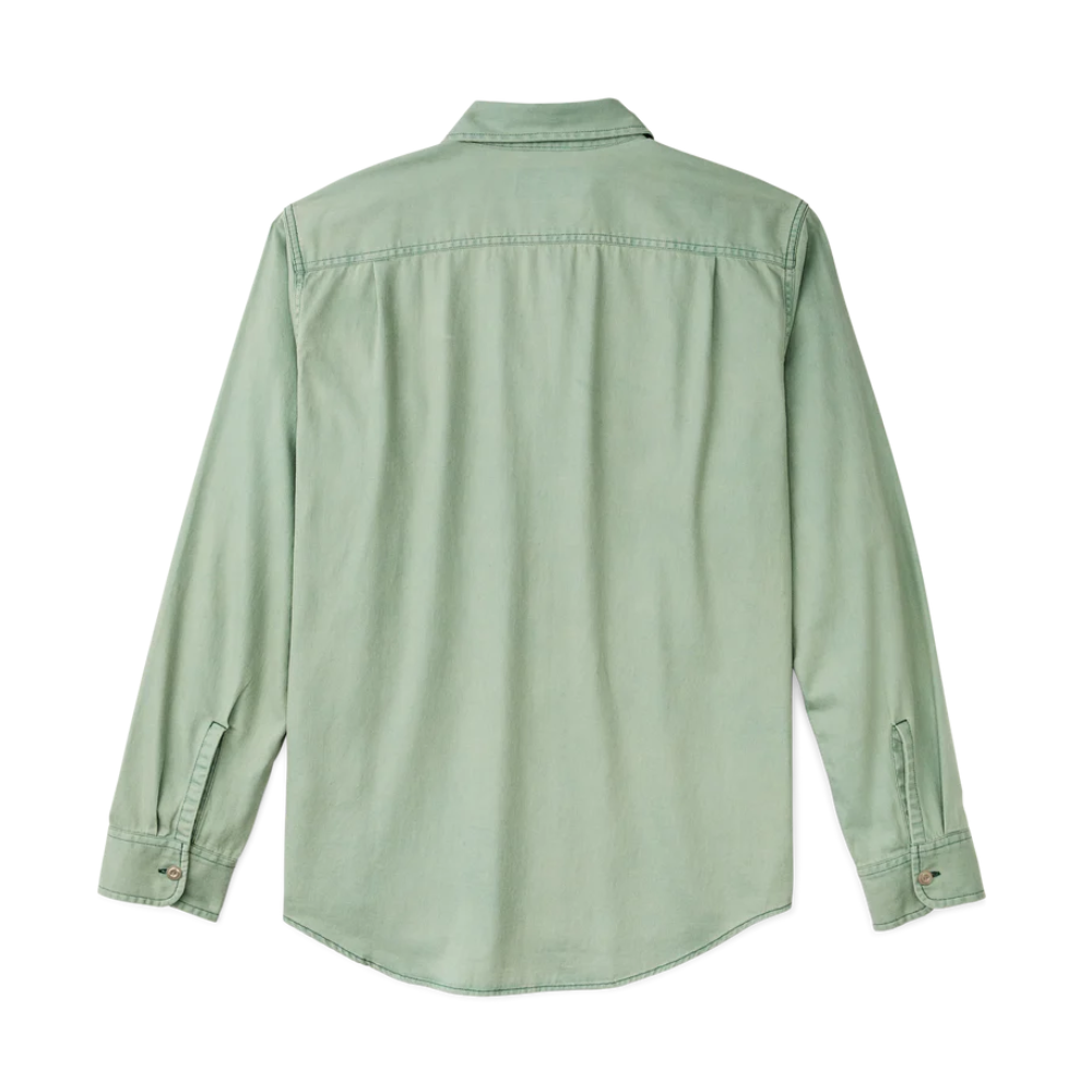 Camisa Shipwright Fine Twill Flint Green Filson Outbrands – OutBrands