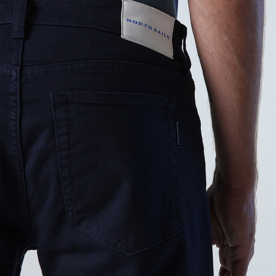 Pantalón Regular 5 Pocket Navy Blue