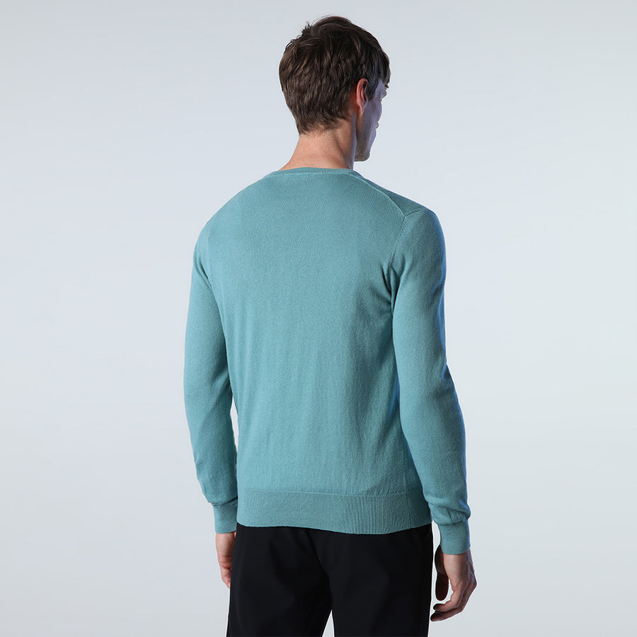Sweater Crewneck Mineral Blue