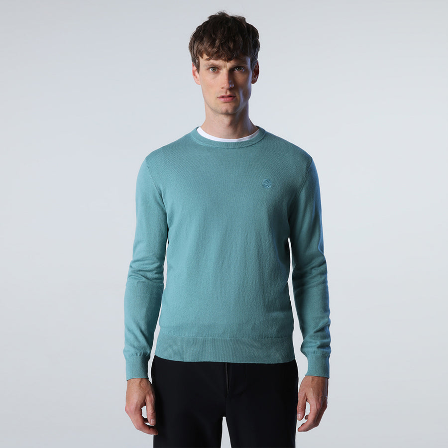 Sweater Crewneck Mineral Blue
