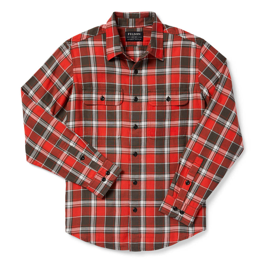 Camisa Scout Shirt Red Filson Outbrands