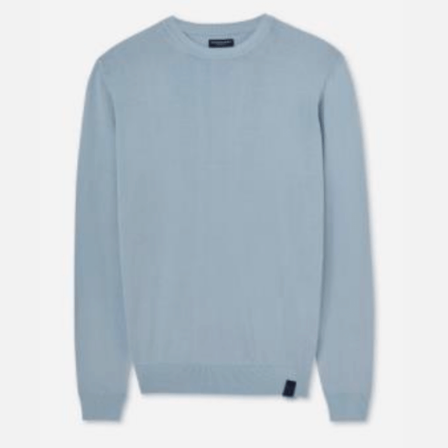 Sweater Crewneck Cool Blue