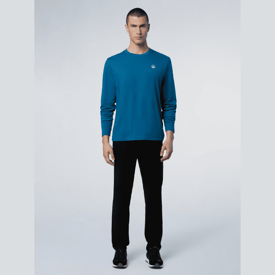 Polera L/S Basic Bollo Water Green