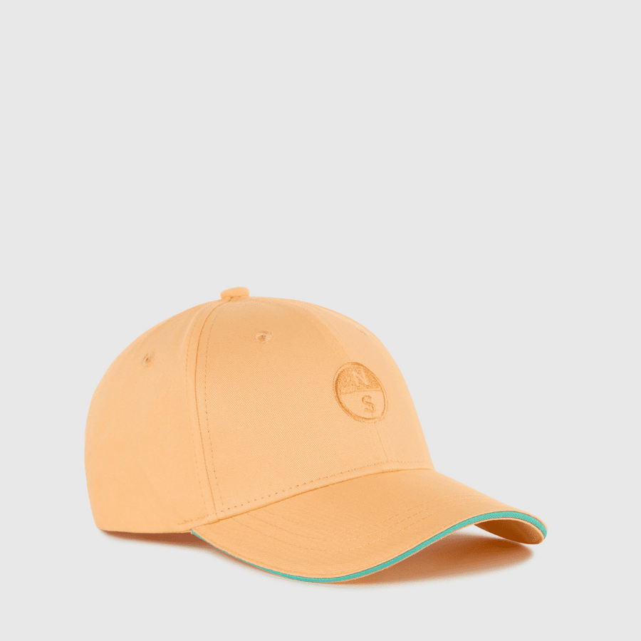 Baseball Cotton Cap Tangerine