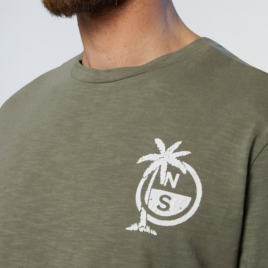 Polera S/S Slub Jersey Dusty Olive