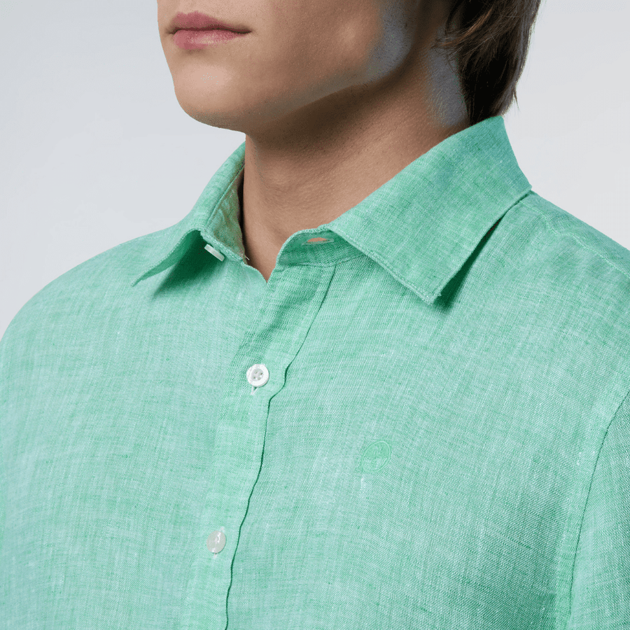 Camisa Lino L/S Spring Bud