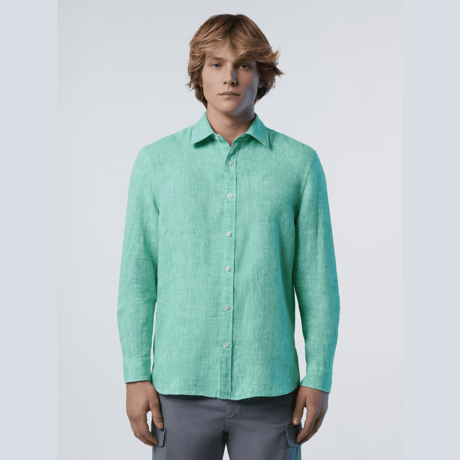 Camisa Lino L/S Spring Bud