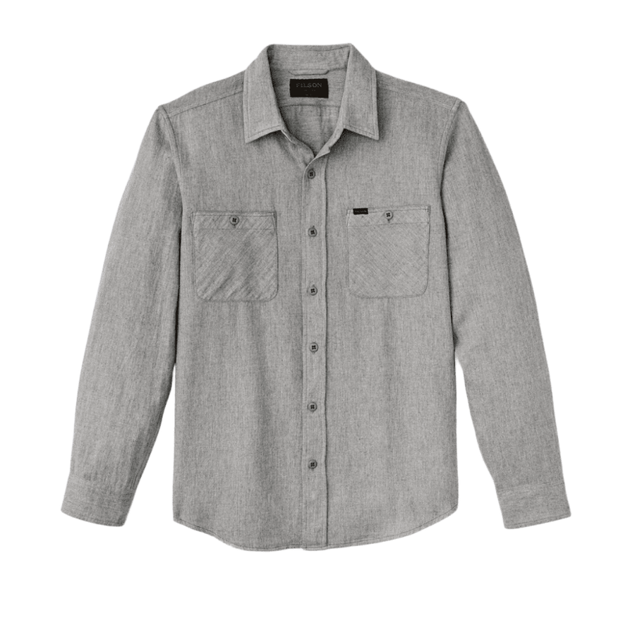 Camisa Rangeland Flannel Heather Gray