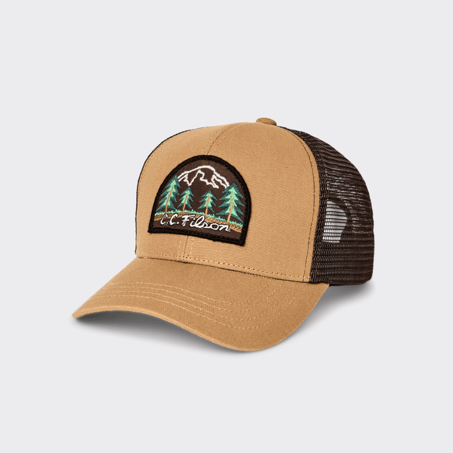 Jockey Logger Mesh Cap Wheat Wood