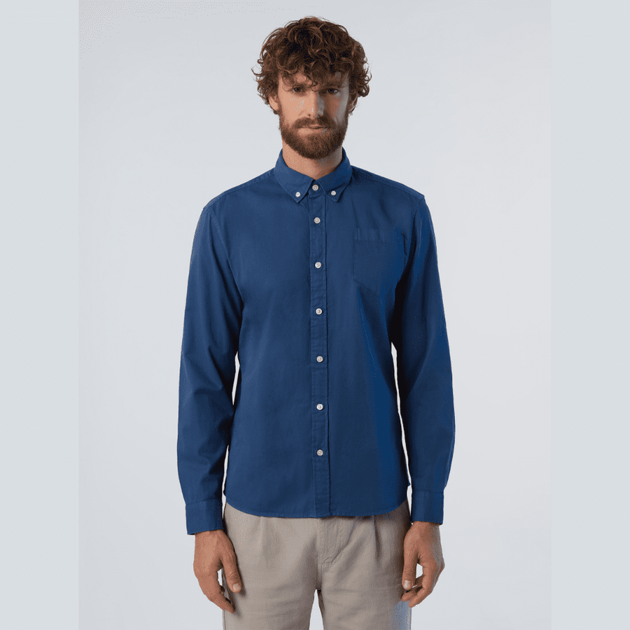 Camisa L/S Regular BD Dark Denim