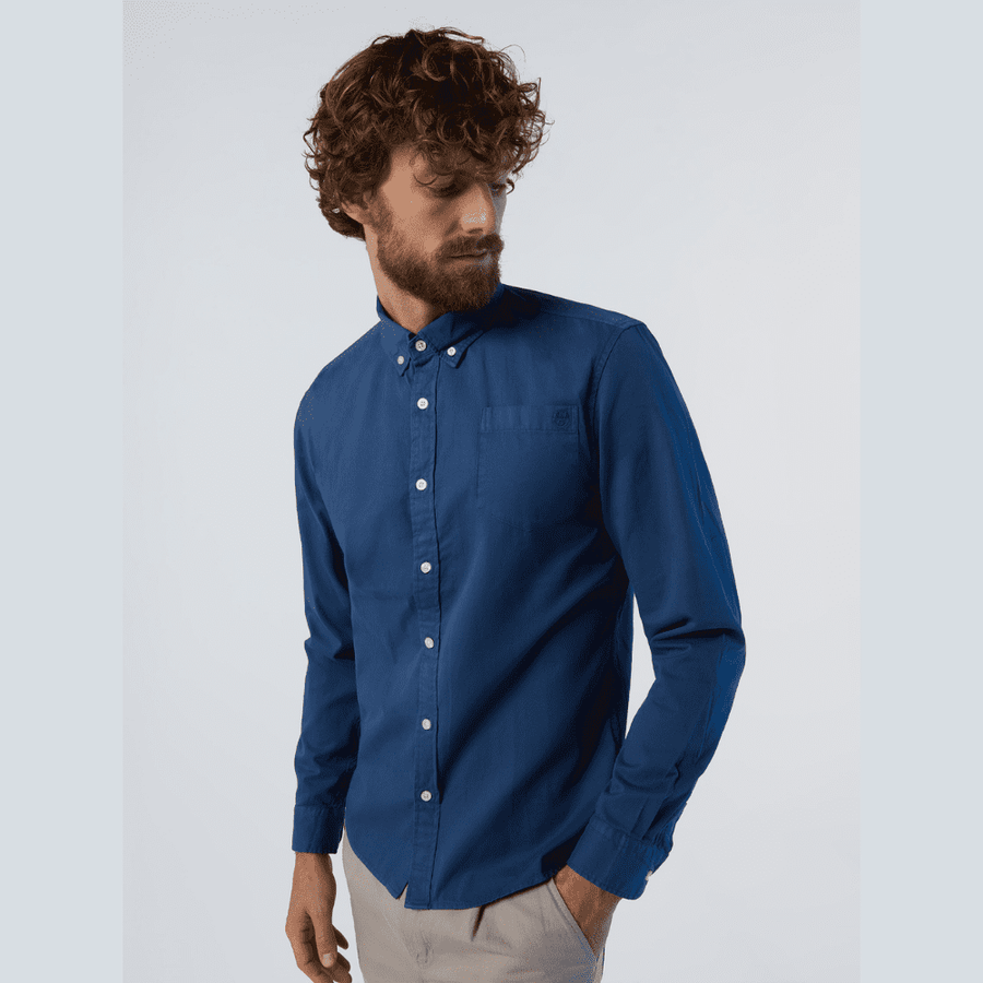 Camisa L/S Regular BD Dark Denim