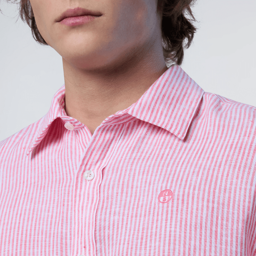 Camisa Lino L/S Regular Combo 4