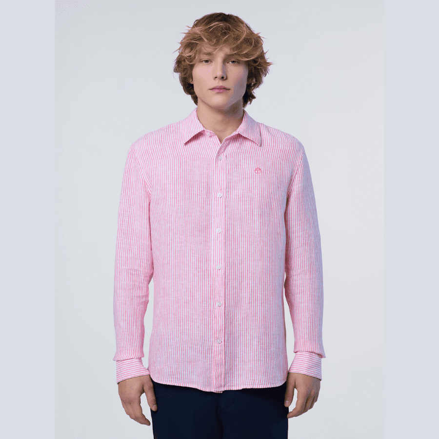 Camisa Lino L/S Regular Combo 4