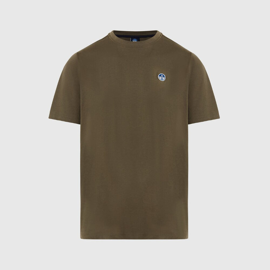 Polera S/S Small Logo Dusty Olive