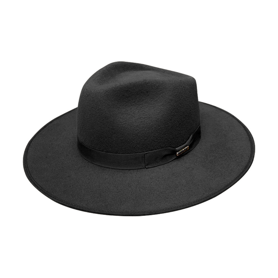 Sombrero Coachella Felt Preto