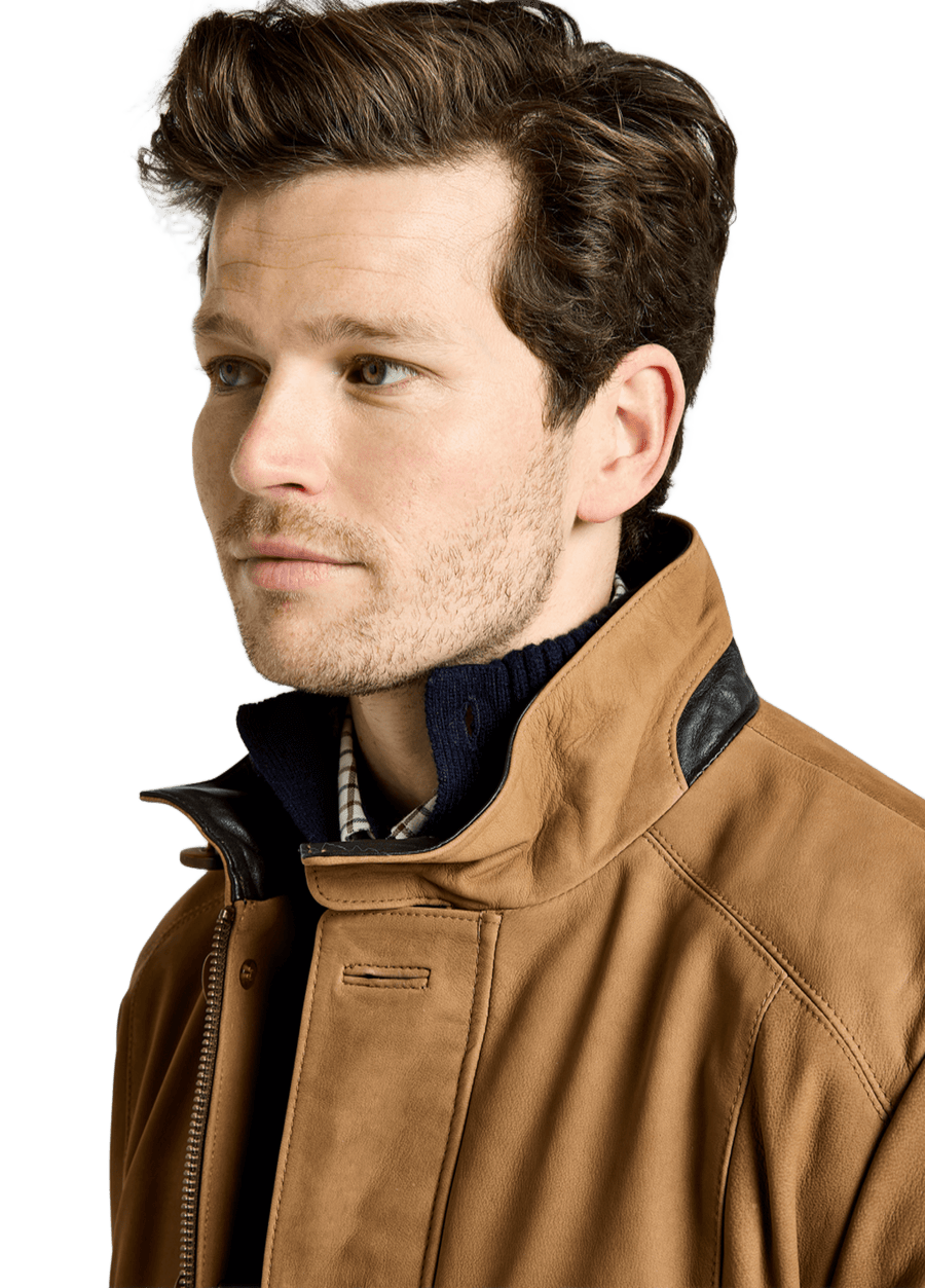 Chaqueta Moore Tan