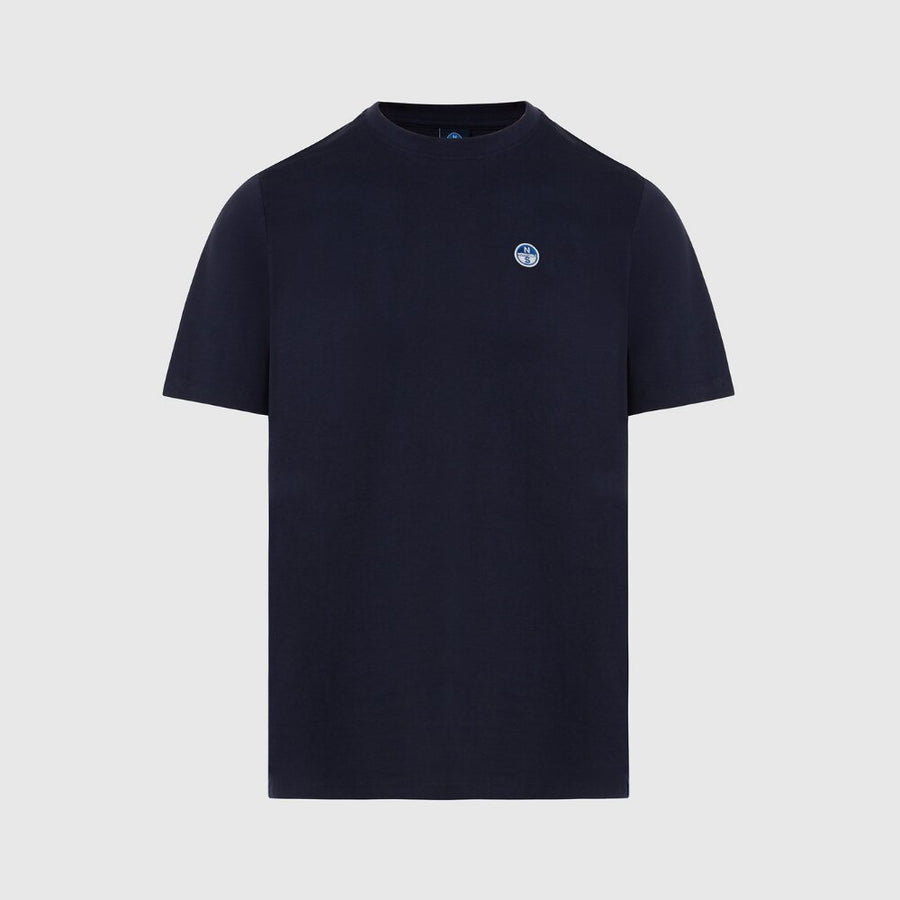 Polera S/S Small Logo Navy Blue