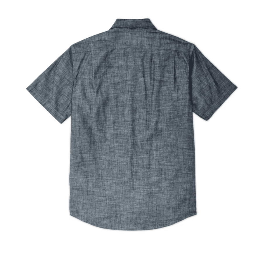 Camisa S/S Chambray Rinsed Indigo