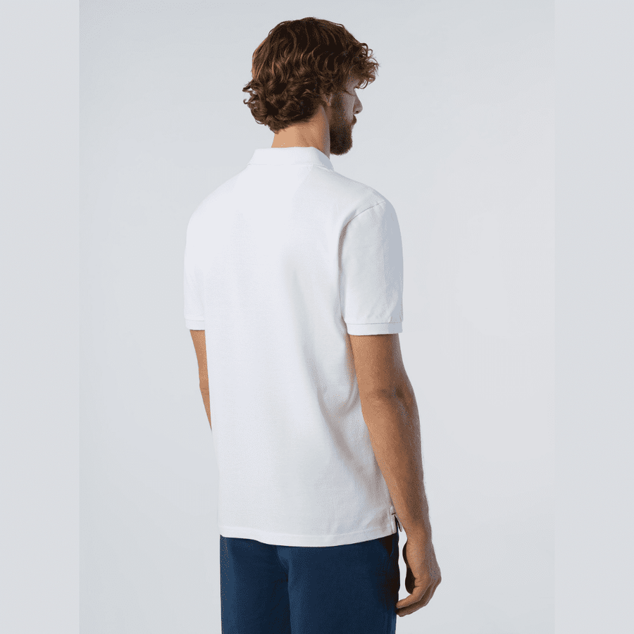 Polo Piqué S/S White