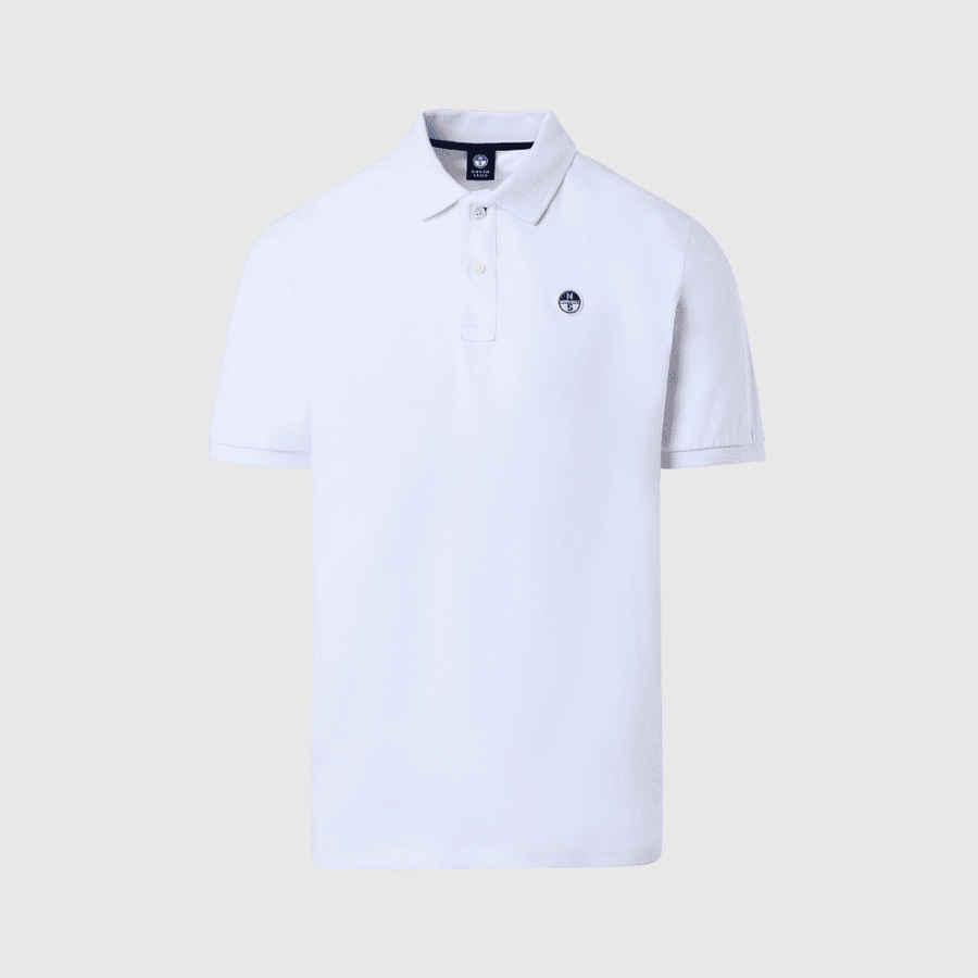 Polo Piqué S/S White