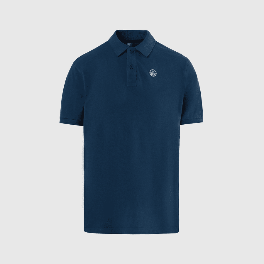 Polo Piqué S/S Dark Denim