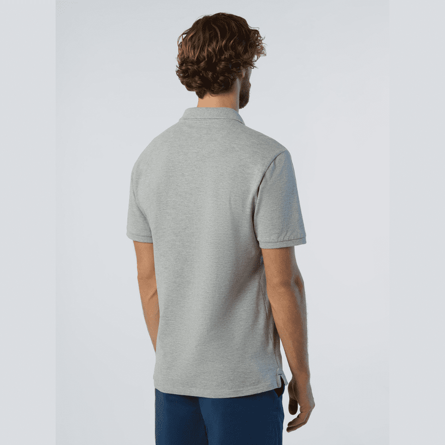 Polo Piqué S/S Grey Melange