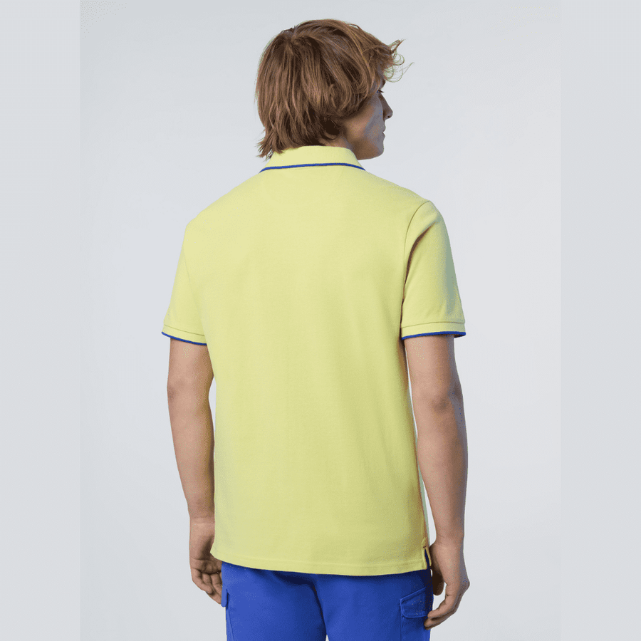 Polo Piqué S/S Contraste Limelight