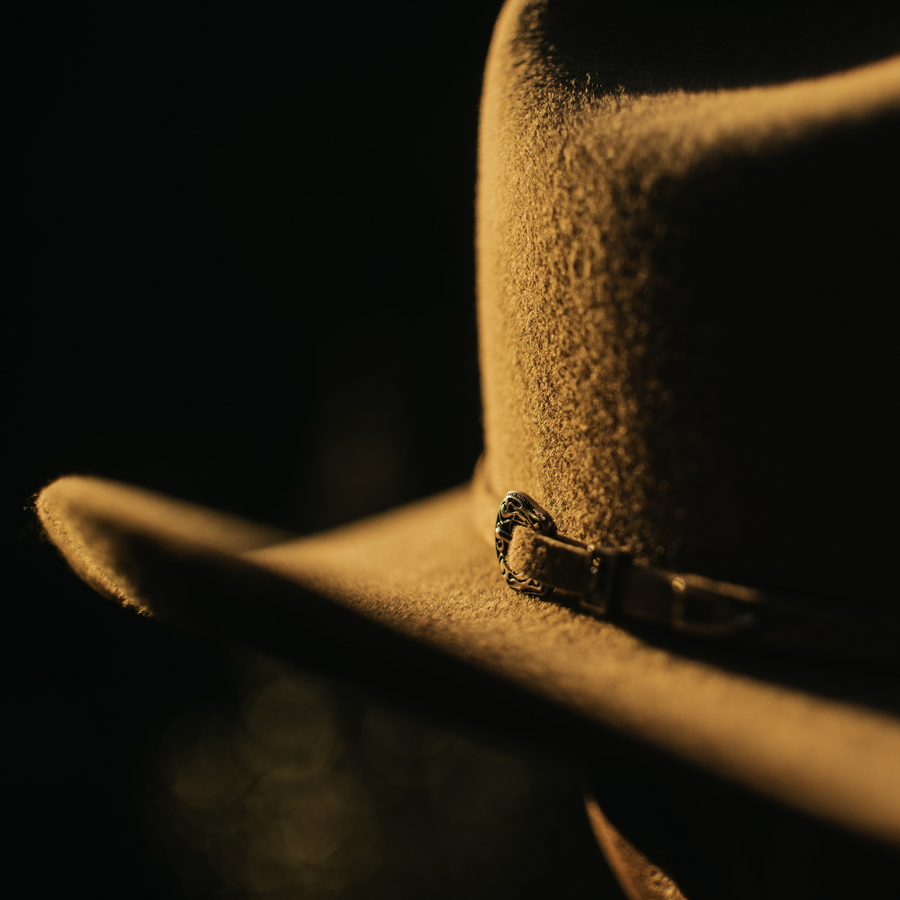 Sombrero Cowboy Felt Camel