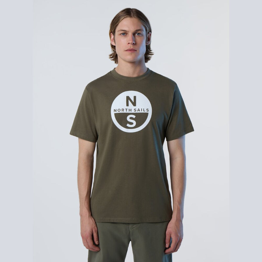 Polera S/S Big Logo Dusty Olive