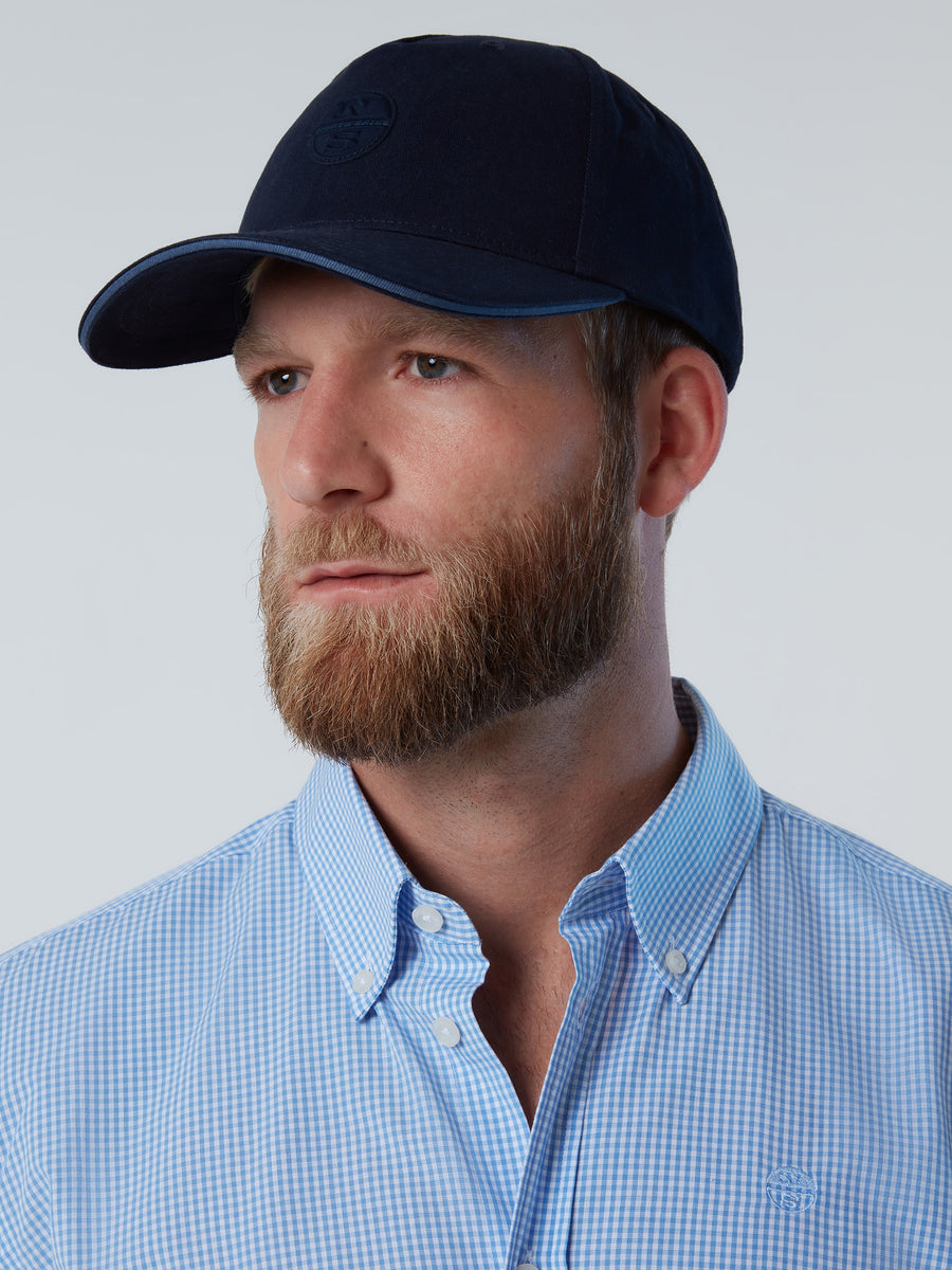 Baseball Cap Cotton Navy