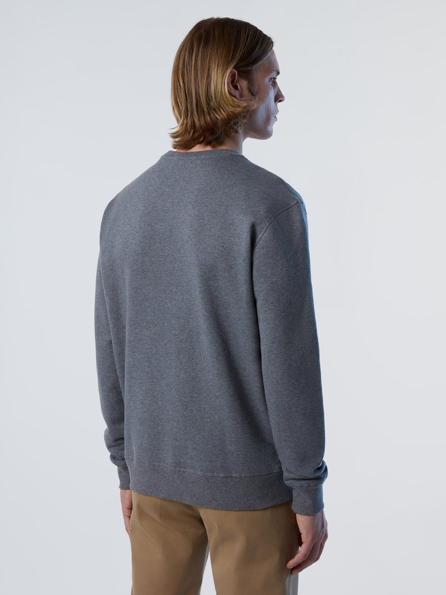 Polerón Crewneck Logo Medium Grey