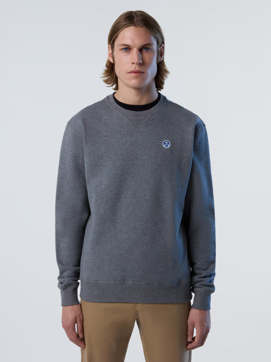 Polerón Crewneck Logo Medium Grey