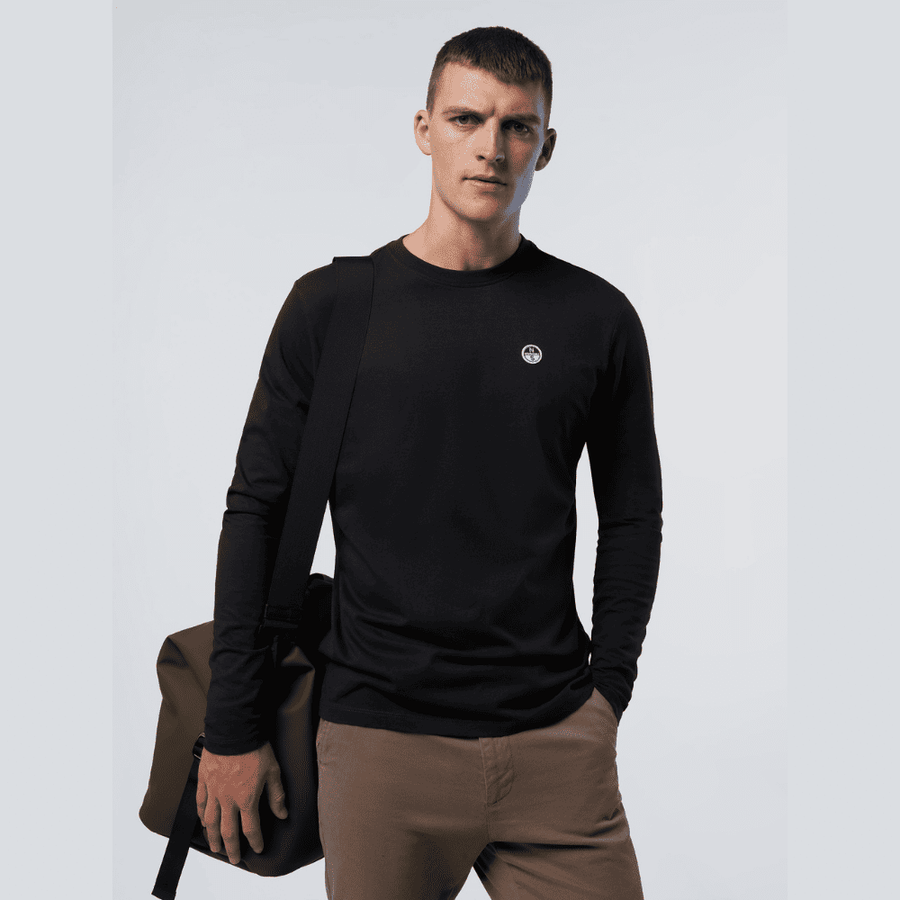 Polera L/S Basic Bollo Black
