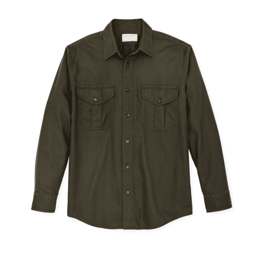 Camisa Lt. Weight Alaskan Guide Dark Olive