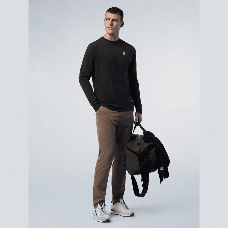 Polera L/S Basic Bollo Black
