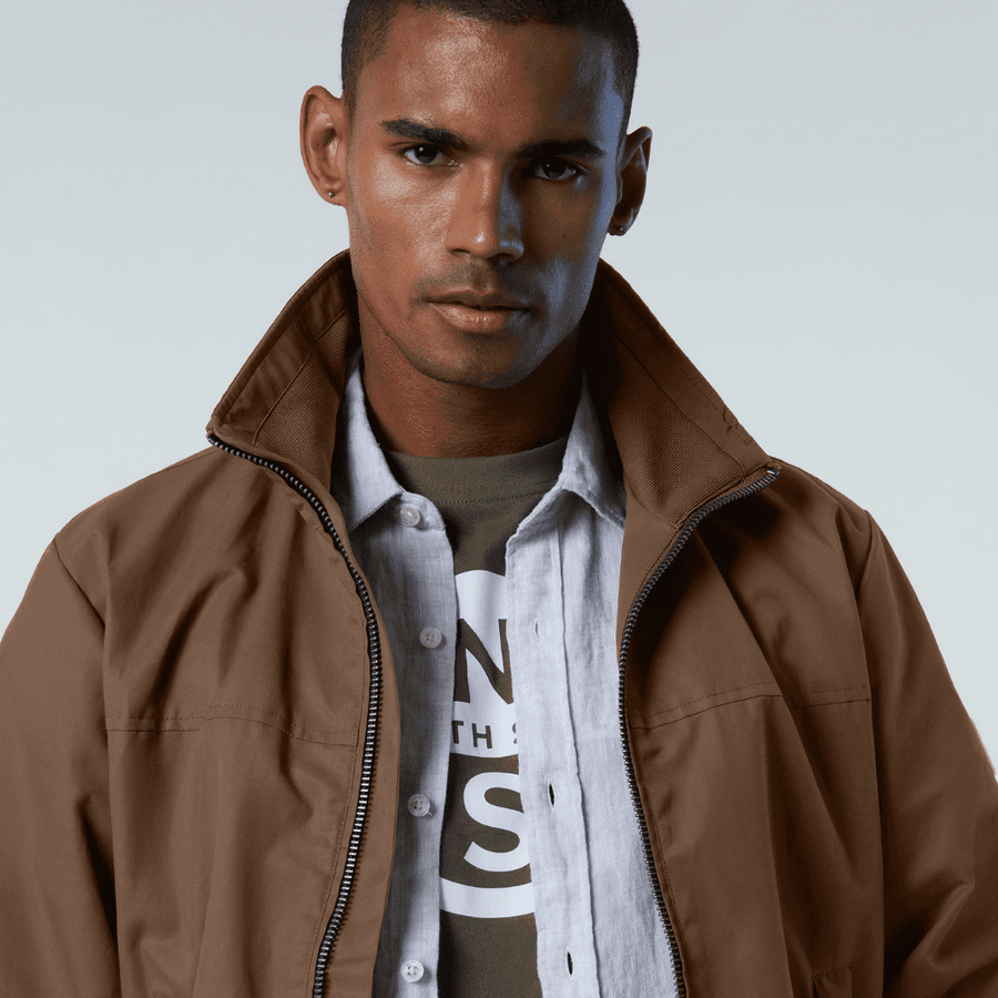 Chaqueta Cotton Sailor Deck Brown