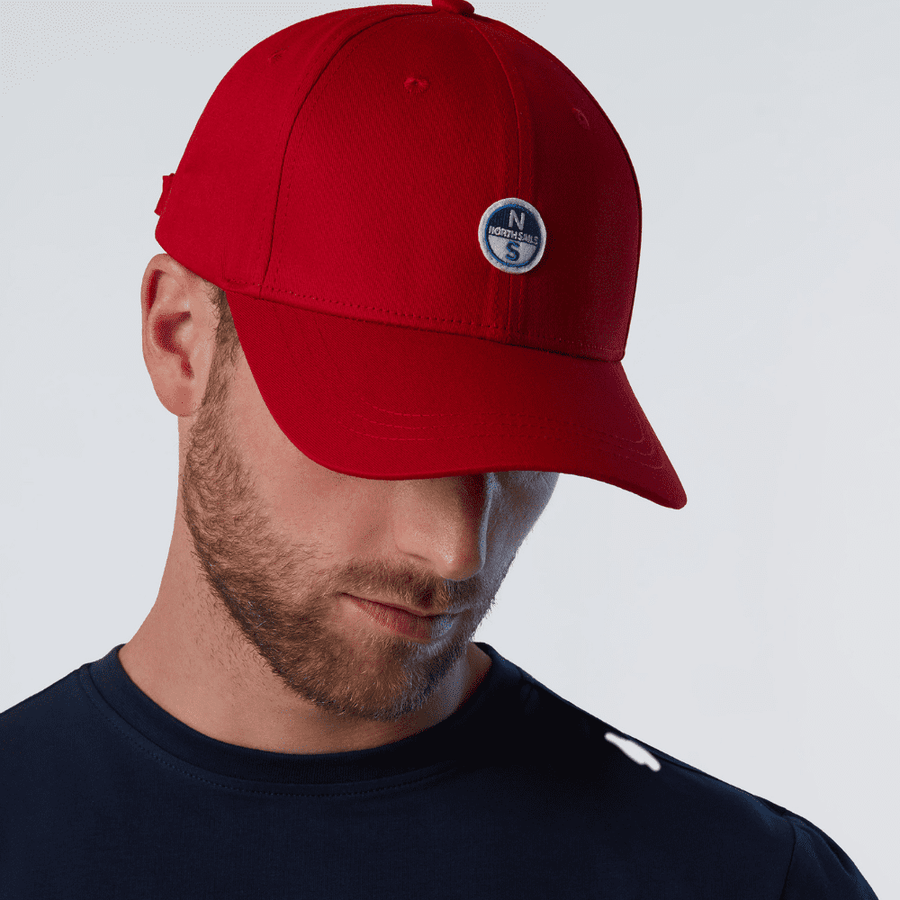 Baseball Cotton Cap Red