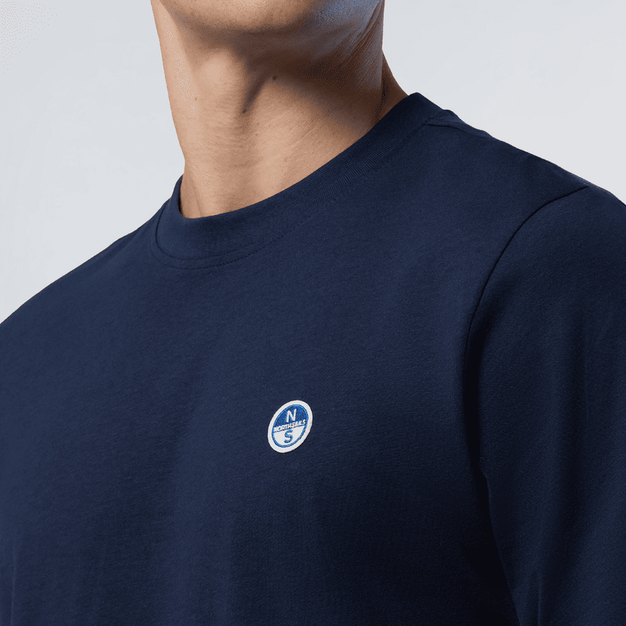 Polera L/S Basic Bollo Navy Blue