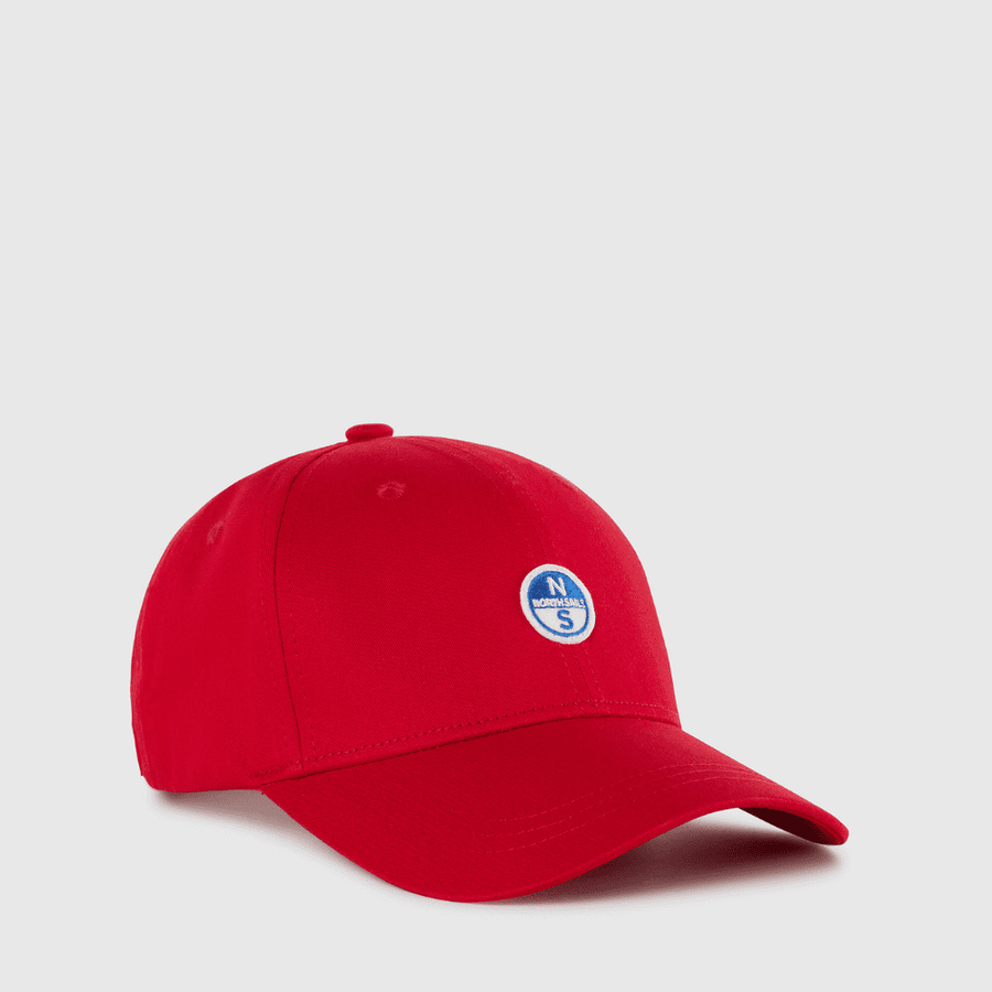 Baseball Cotton Cap Red