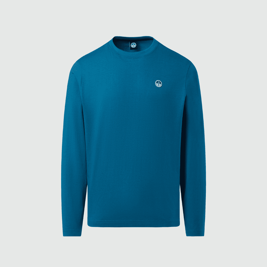 Polera L/S Basic Bollo Water Green