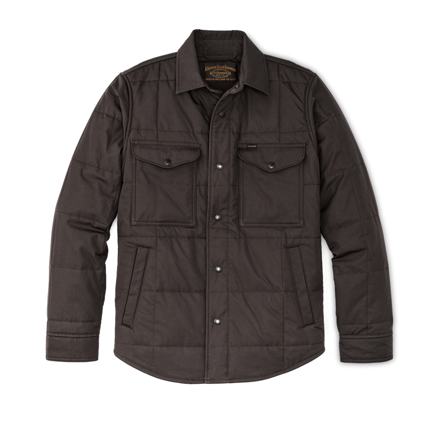 Cover Cloth Quilted Jac Shirt Cinder