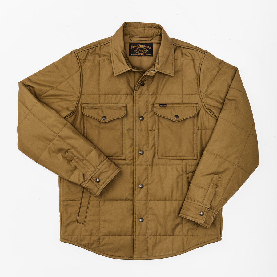 Cover Cloth Quilted Jac Shirt Olive