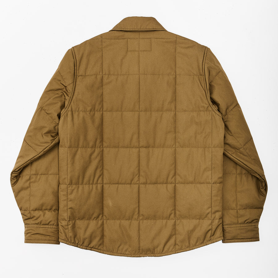 Cover Cloth Quilted Jac Shirt Olive