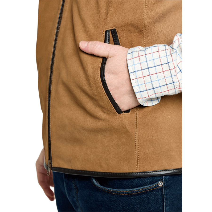 Chaqueta Sin Mangas Dunhill Tan