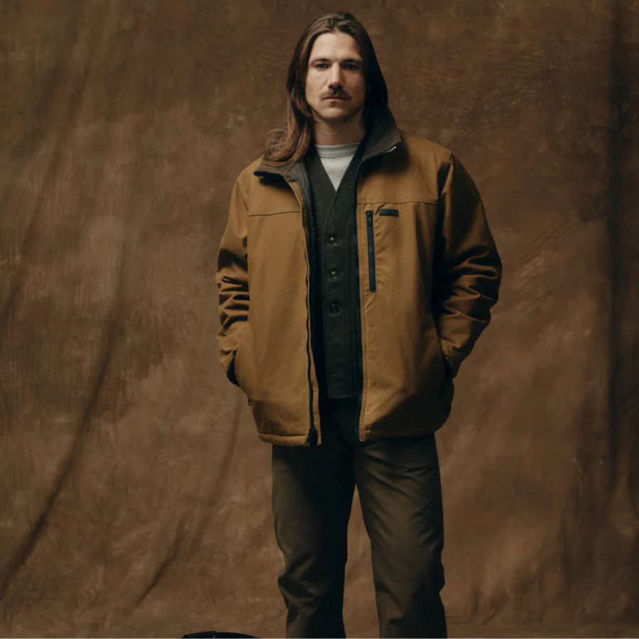 Chaqueta Tin Cloth Primaloft Dark Tan