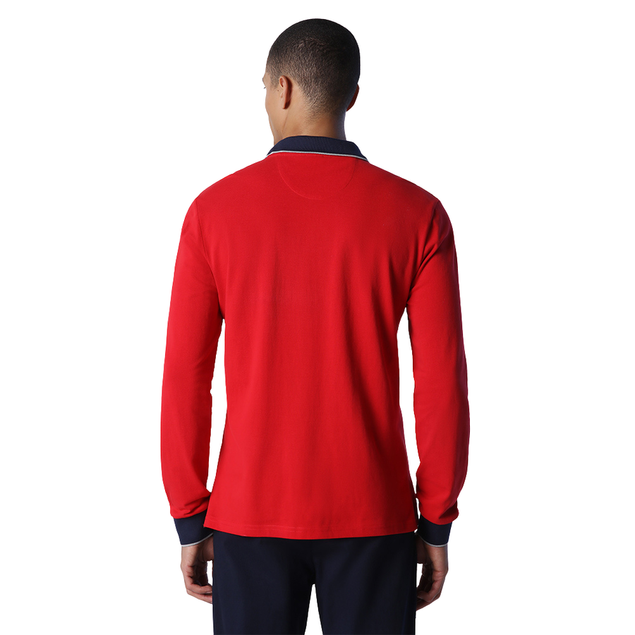 Polera Manga Larga Piqué Red