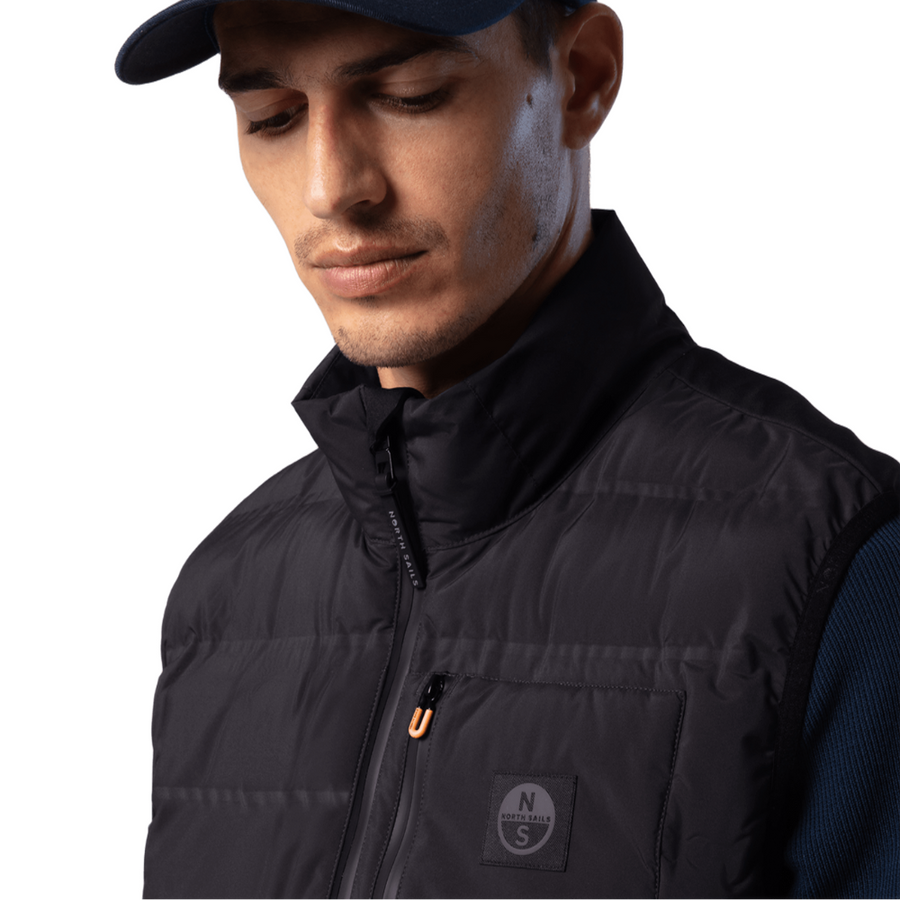 Chaqueta Sin Mangas Tiburon Black