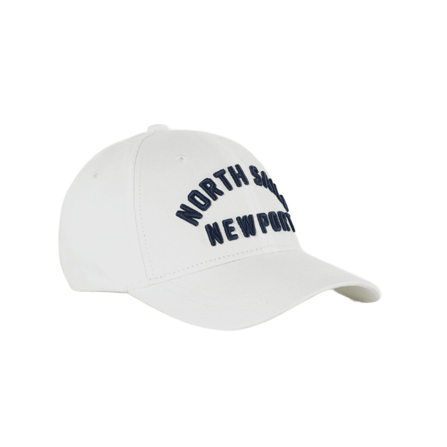 Baseball Cotton Cap Newport White