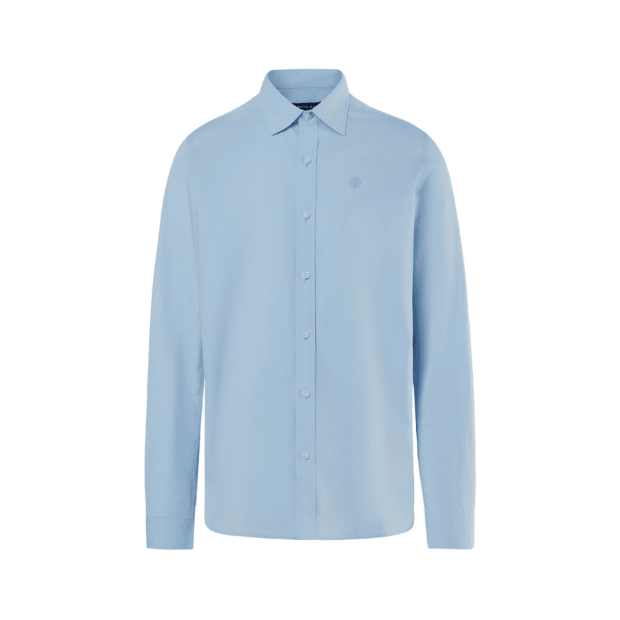 Camisa L/S Regular Spread Collar Light Blue