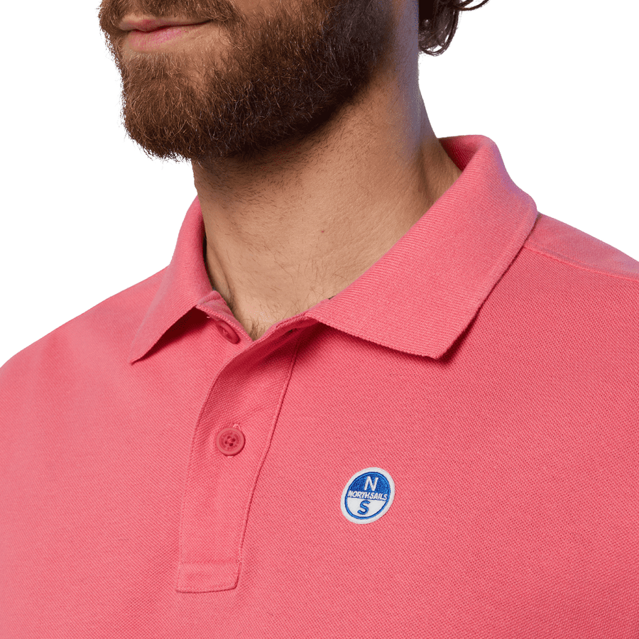 Polo Piqué S/S Calypso Coral